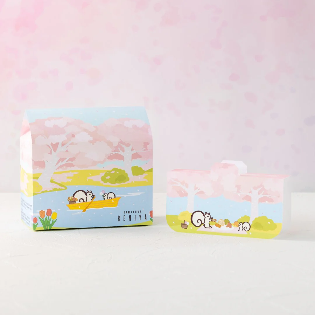【販売終了】詰合せ01 ハウス型BOX(2025春)(クルミッ子2個 あじさい1枚 鎌倉だより3枚) - Image 5