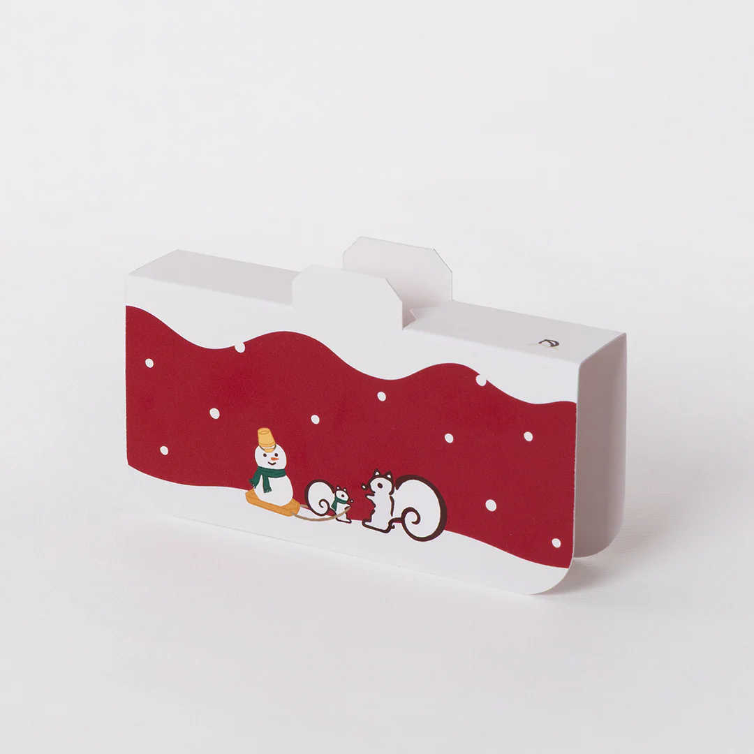 【販売終了】詰合せ01　ハウス型BOX（2025クリスマス）（クルミッ子2個　あじさい1枚　鎌倉だより3枚） - Image 9