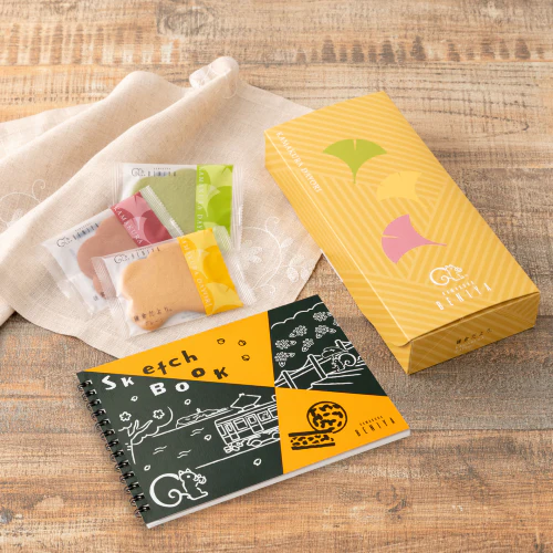 【販売終了】「鎌倉だより9枚入」と「B6スケッチブック（鎌倉の四季）」
